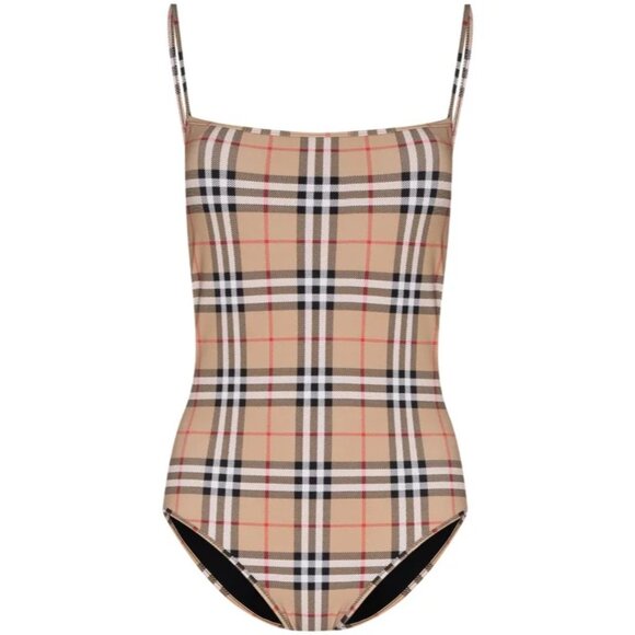 Burberry Vintage Check pattern swimsuit size XS NWOT - Picture 3 of 8